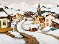 Village in the Laurentians, Clarence Gagnon