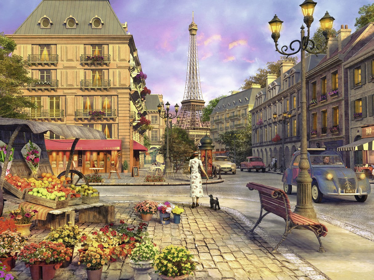 PFG Ravensburger Vintage Paris, Dominic Davison (Usage/Used - PUZZLES FOR GOOD)