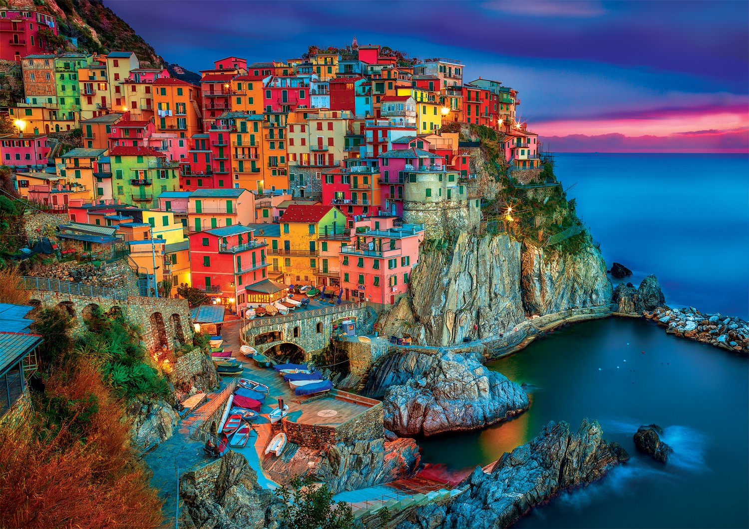 Cinque Terre - Vivid