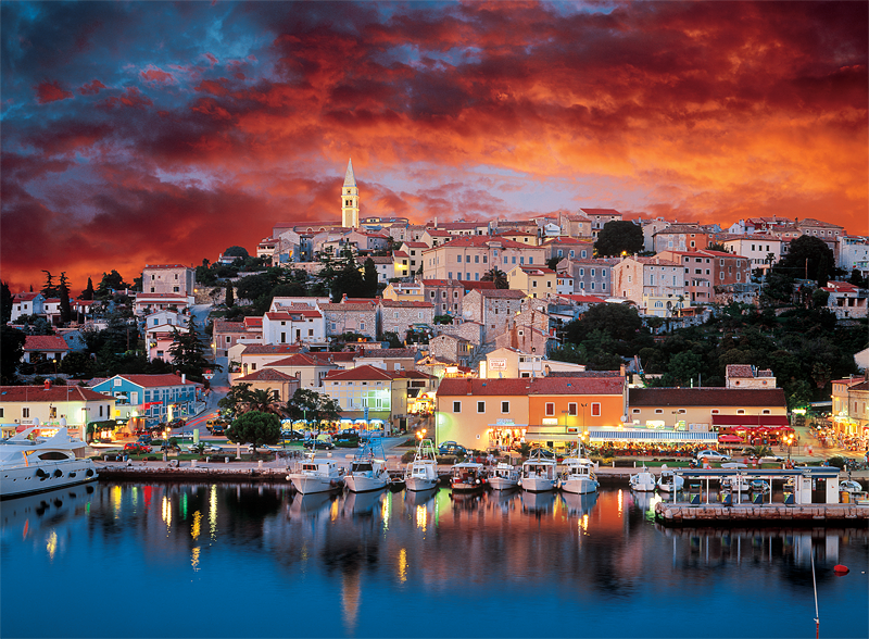 VRSAR, Istrie, Croatie