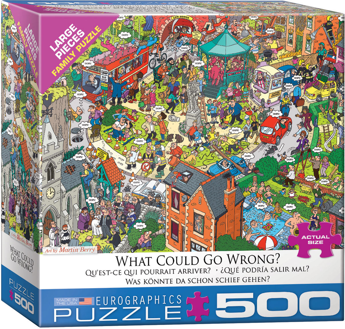 Qu'est-ce qui pourrait mal tourner? Martin Berry (500pcs)