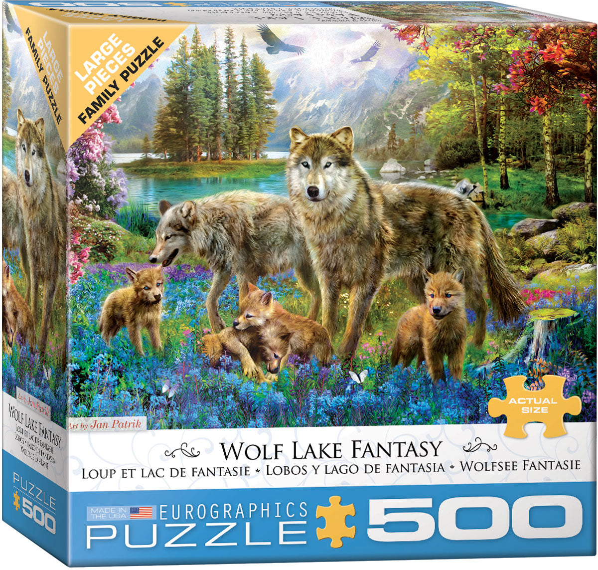 Wolf Lake Fantasy, Jan Patrik Krasny (500pcs)