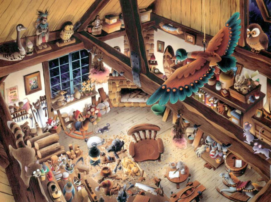 Wooden Toy Workshop, Hiro Tanikawa