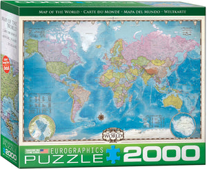 Carte du monde (2000pcs)