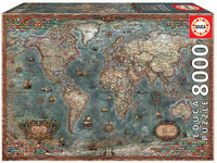 Carte du monde historique, Rajko Zigic (8000pcs)