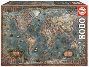 Historical World Map, Rajko Zigic (8000pcs)
