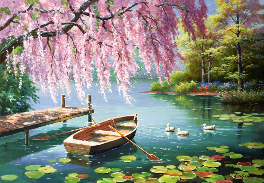Willow Spring Beauty, Sung Kim (500pcs)