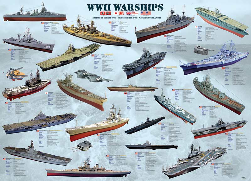 WWII War Ships