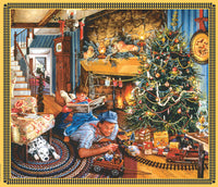 Christmas Train, Susan Brabeau