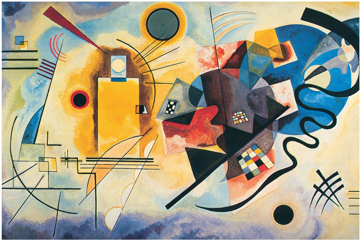 Yellow-Red-Blue (Gelb-Rot-Blau), Wassily Kandinsky