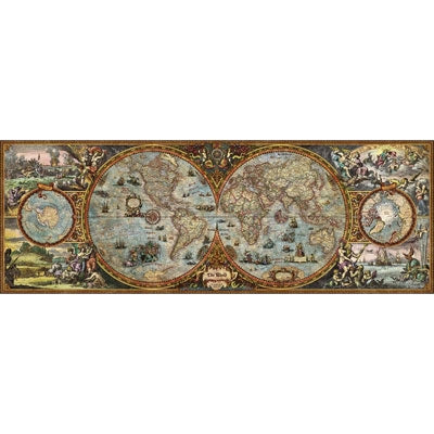 Map Art - Hemisphere Map, Rajko Zigic (6000pcs)