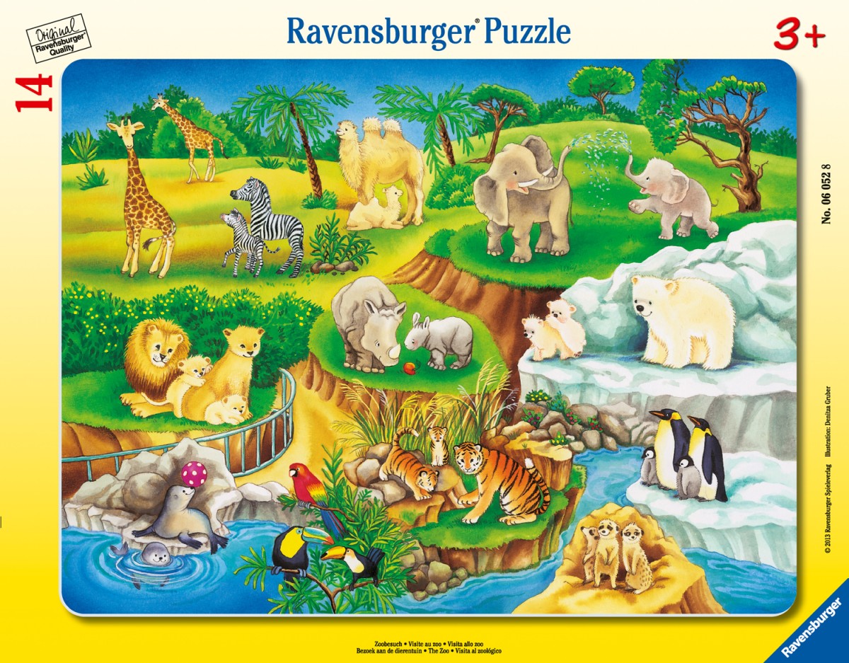 Ravensburger The Zoo (Tray Puzzle)